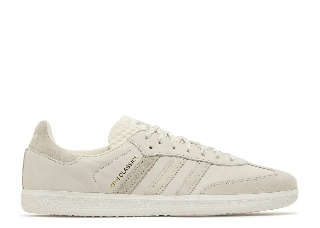 Adidas Samba OG Kith Classics White Orbit Grey Relax Step Comfortable Feel