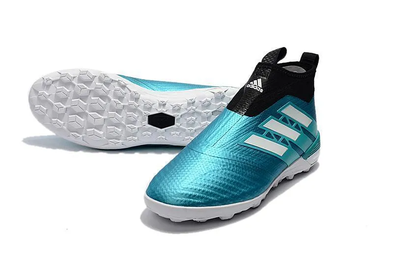 Durable Grip Adidas ACE Tango 17  Purecontrol Turf Soccer Cleats Aquatic Green