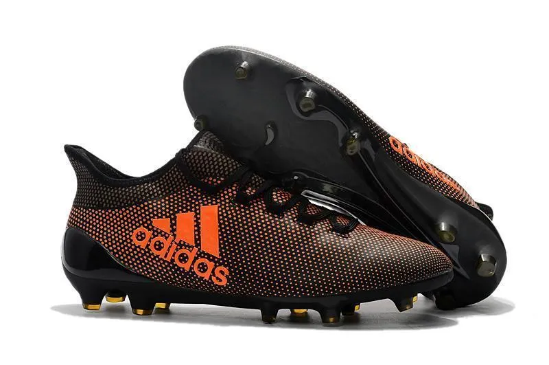 Weekend League New Adidas X Series FG TPU Soccer Cleats Shoes Orange Black