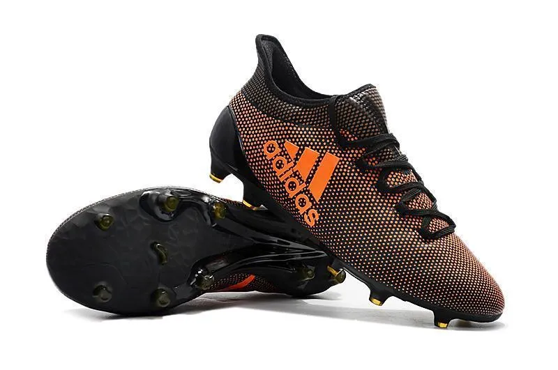 New Adidas X Series FG TPU Soccer Cleats Shoes Orange Black Body Agility