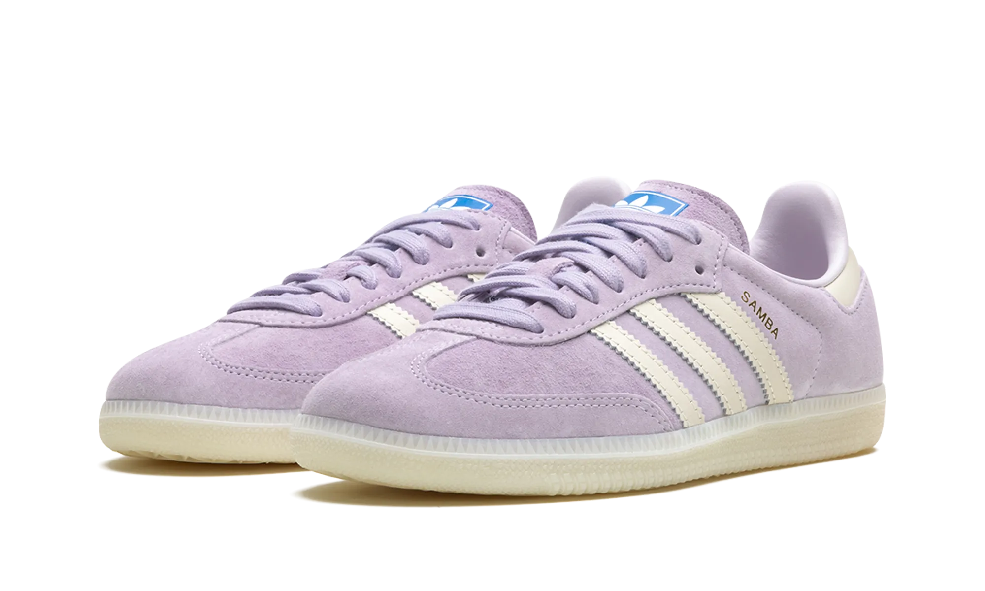 Zip Up Glow Step Samba OG "silver dawn/chalk white/off white"