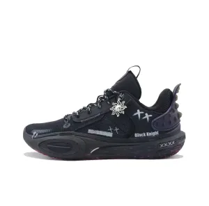 ??Custom Sneakers??Li-Ning Wade All City 11 - Black Warrior Basketball Use Lightweight Support