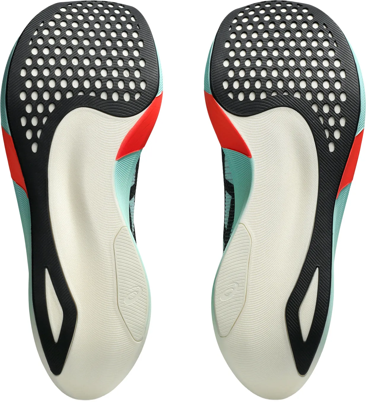 rubber sole shoe property Progressive Cushioning Asics MetaSpeed Edge Paris Running Shoes - Green