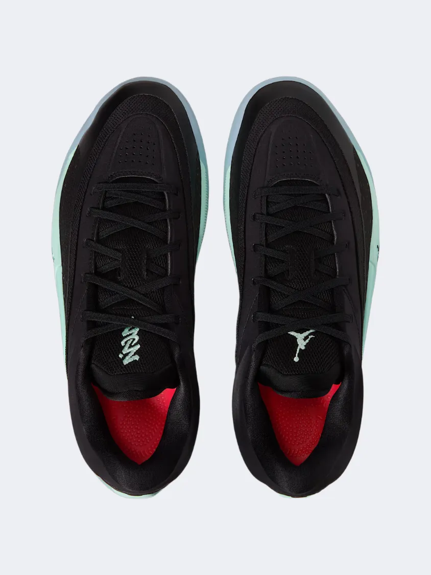 Nike Zion 4 Men Basketball Shoes Black/Mint Foam Step Light Leg Long