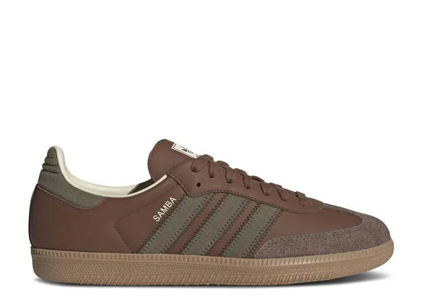 Activity Use Port Walk Adidas Samba OG Preloved Brown Olive Strata