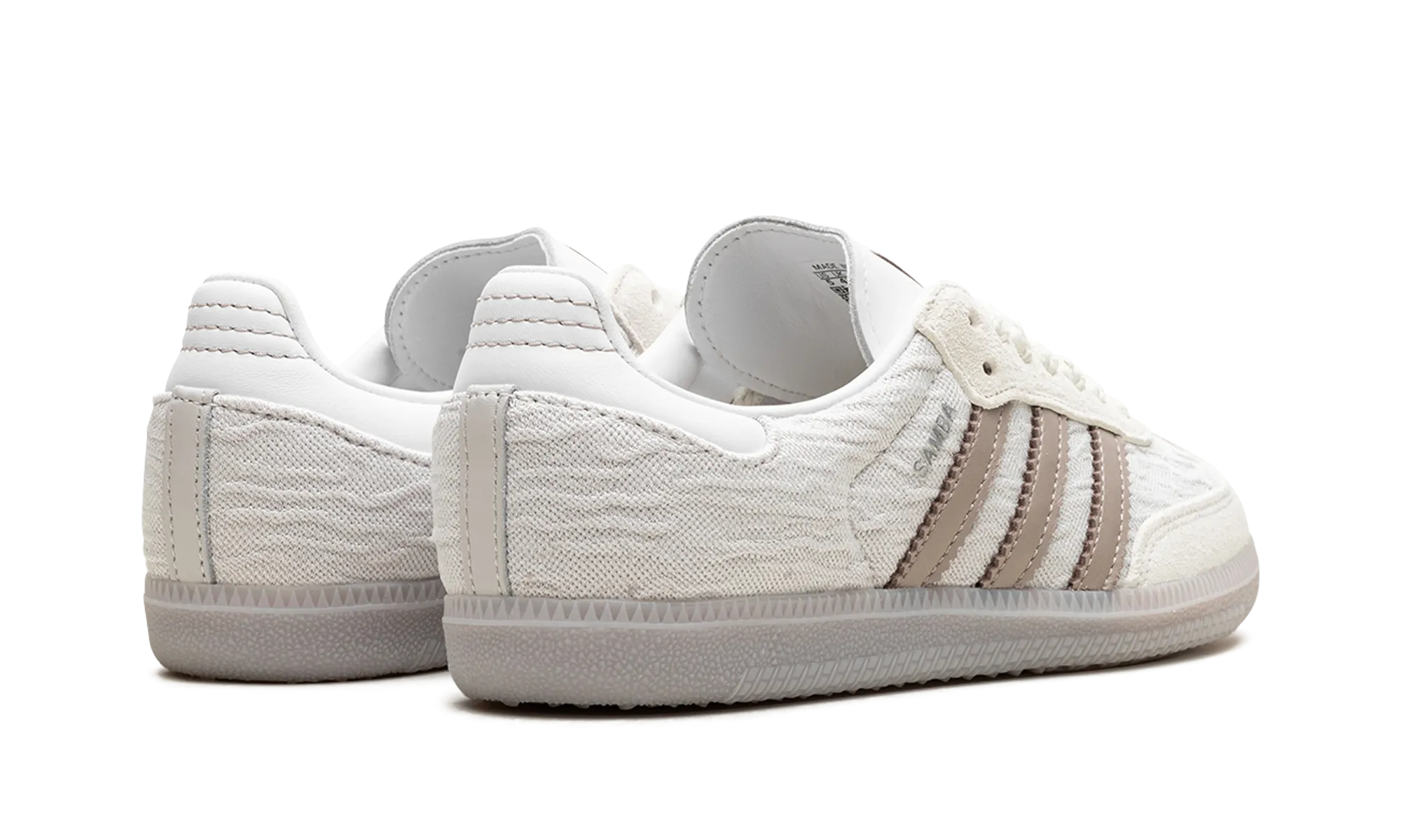 Samba OG "Silver Brown" Sock Liner Fit Coastal Style