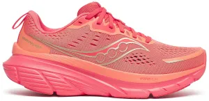 Quick Dry Liner Fabric Tear Resistant Layer Saucony Guide 18 Womens Running Shoes - Pink