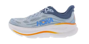 Hoka Men's Bondi 9 Ultra Cushioned Everyday Running Shoes Red Glow Wide Toe Box Option