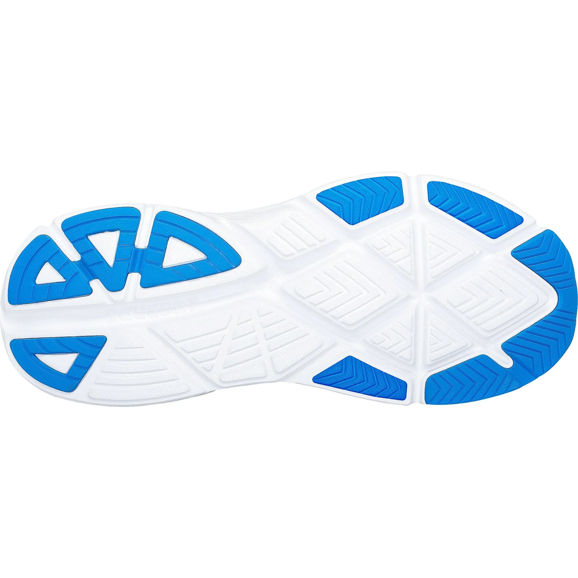 memory - foam - insole speed ropes Saucony Guide 17 WIDE FIT Mens Running Shoes - Navy