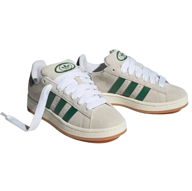 Adidas Campus 00S White Dark Green All Matching
