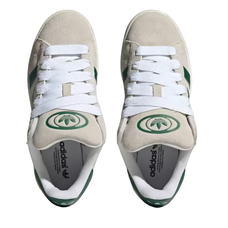 Adidas Campus 00S White Dark Green Good Traction