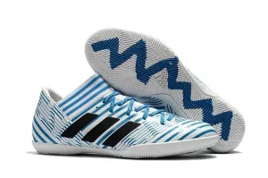 New Adidas Nemeziz Series TF Soccer Cleats Shoes Blue White Black Athletic Lifestyle All-Weather