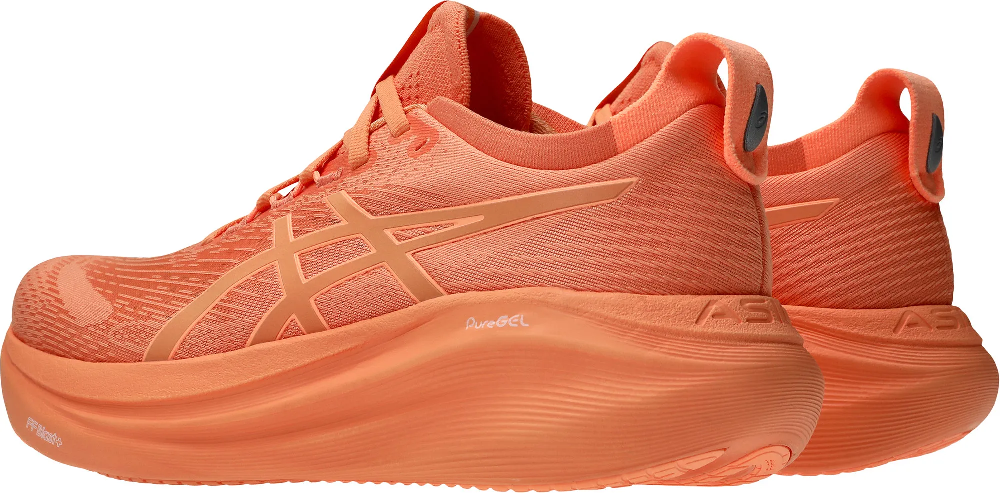 Asics Gel Nimbus 27 Lite-Show Womens Running Shoes - Orange off - the - shelf shoes