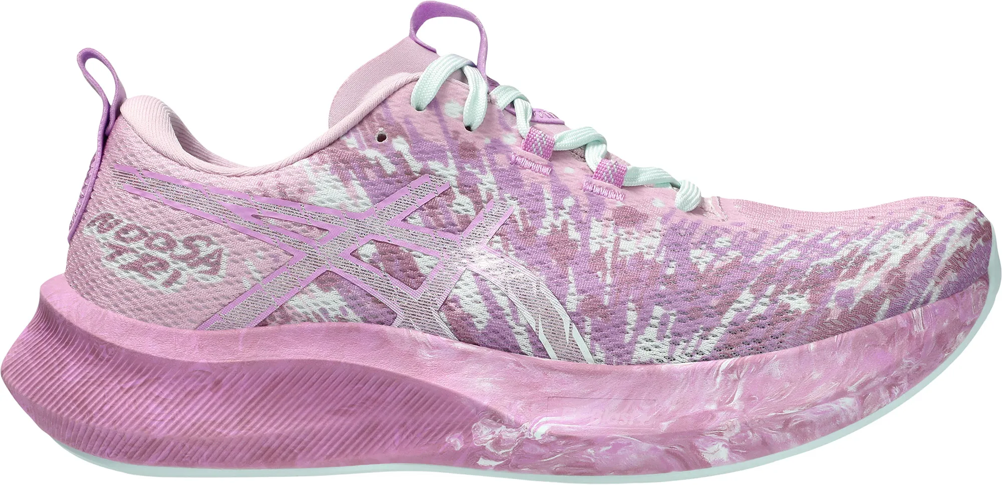 Comfortable Arch air - cushioned shoes Asics Noosa Tri 16 Womens Running Shoes - Pink