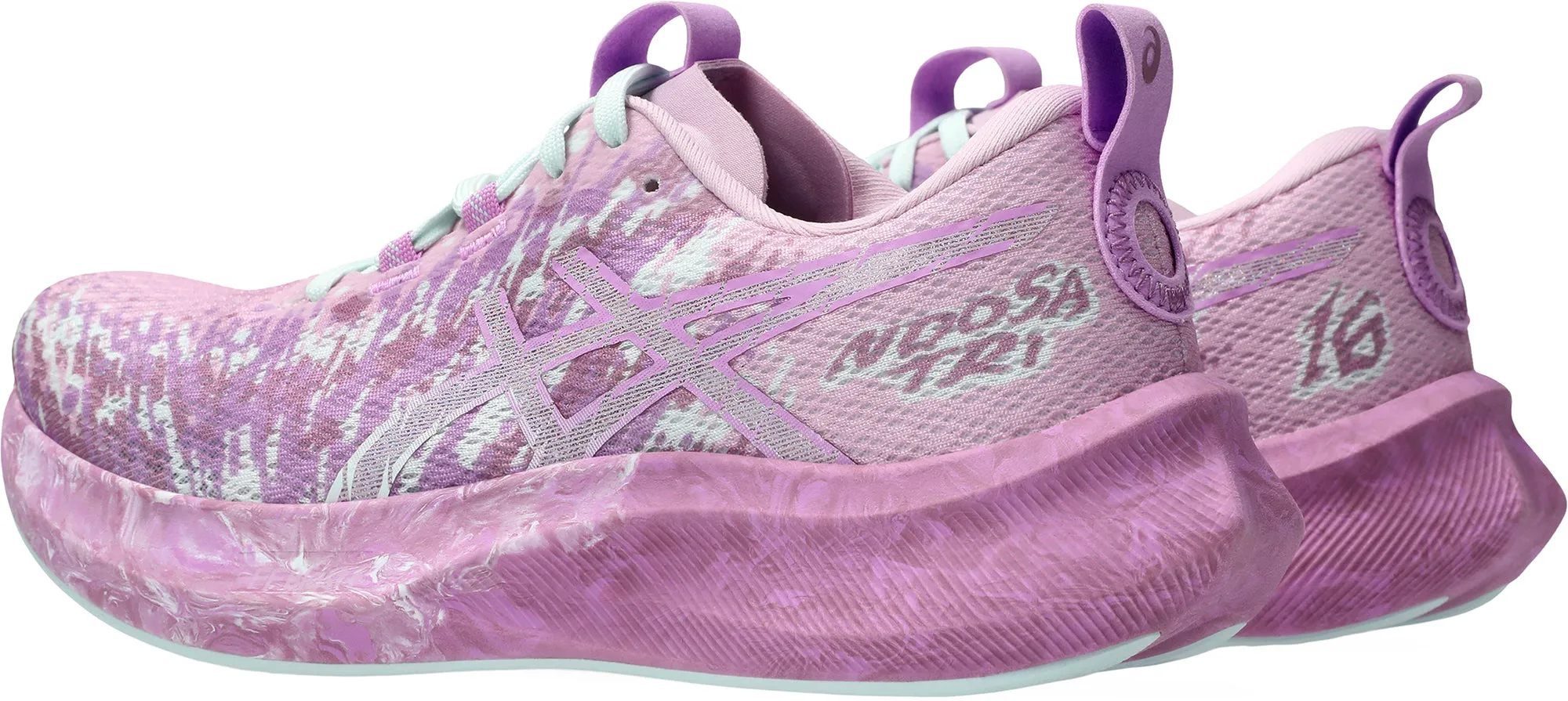 classic - style running shoes Asics Noosa Tri 16 Womens Running Shoes - Pink