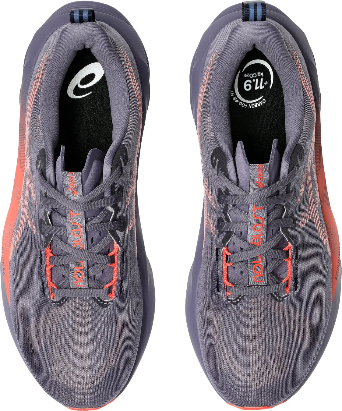 Asics NovaBlast 5 Mens Running Shoes - Purple Tough treadmill - suitable