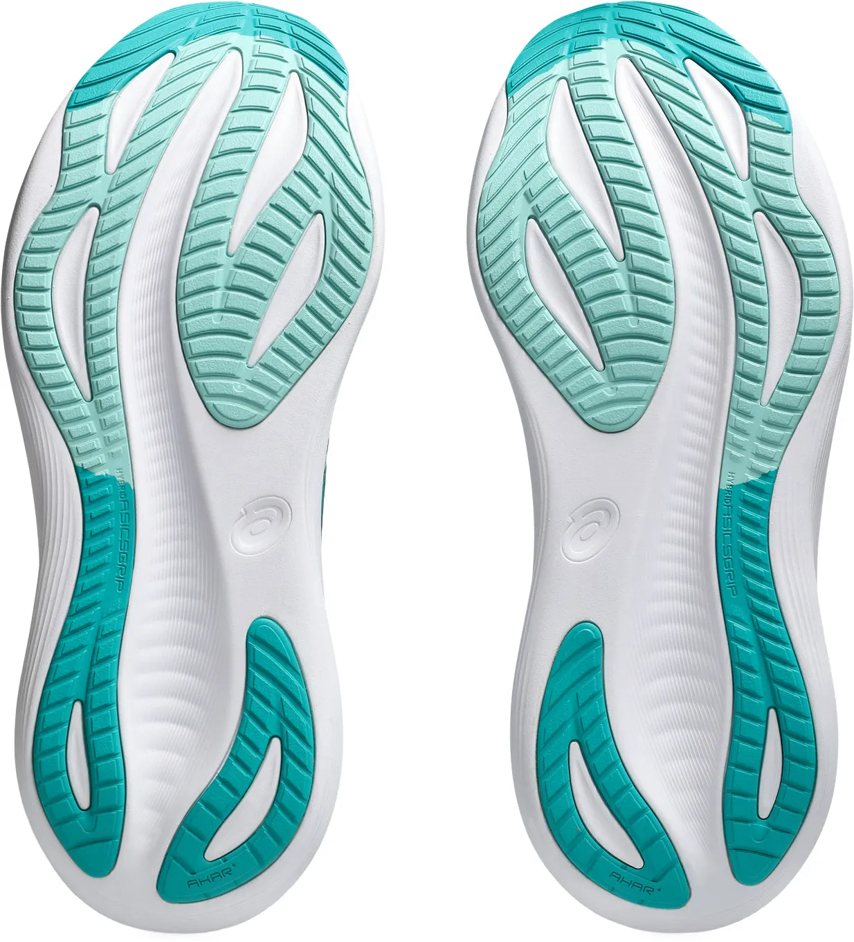 traction - pattern sole shoes Asics Gel Nimbus 27 Mens Running Shoes - Green