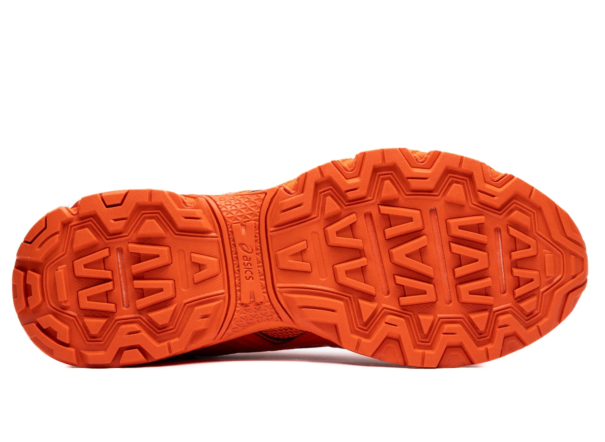 limited - edition running shoes Comme des Gar?ons SHIRT x ASICS Gel Nunobiki in Orange