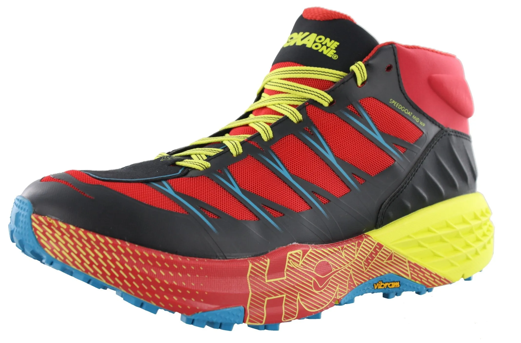 Hoka Men's Speedgoat Mid Waterproof Trail Running Shoes Event Mode Joy Mood