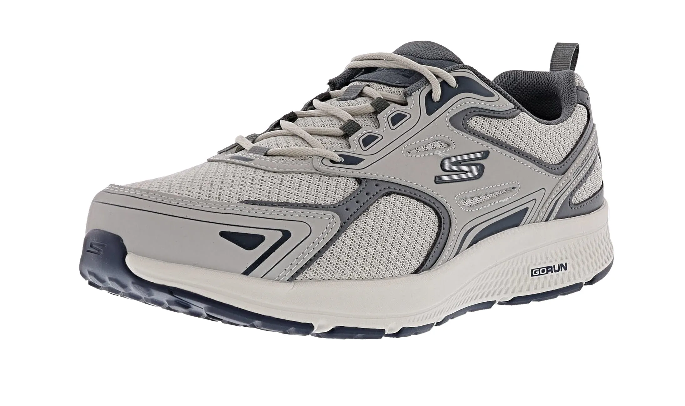 Skechers Men's Go Run Consistent Wide Width Workout Running Shoes Comfortable Wear Comfort support