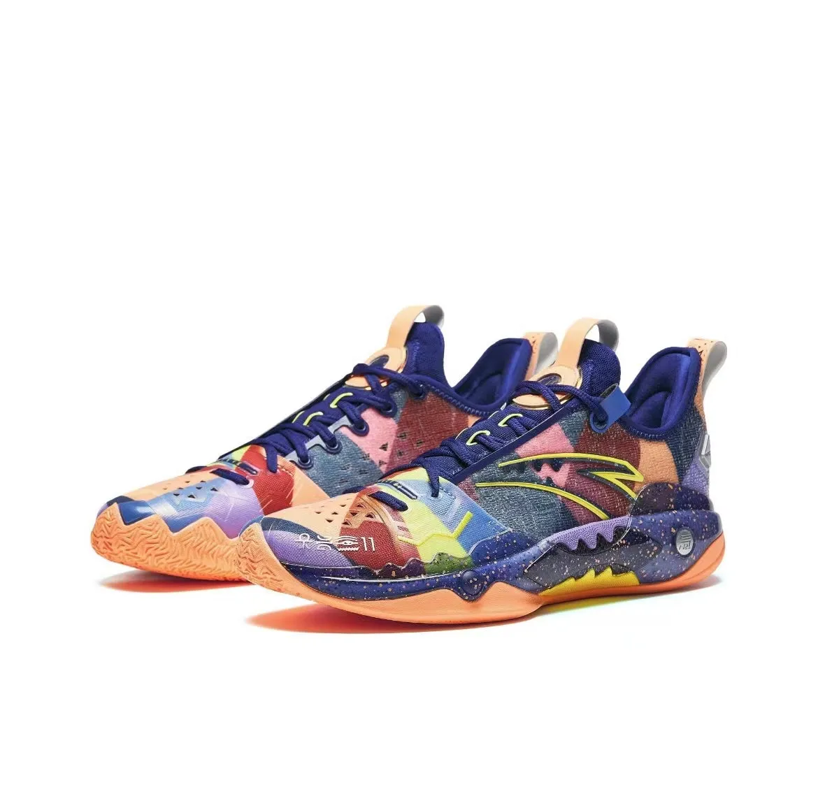 Anta Shock Wave 5 Pro - Canvas Precision Cushioning Pro Move Shoes