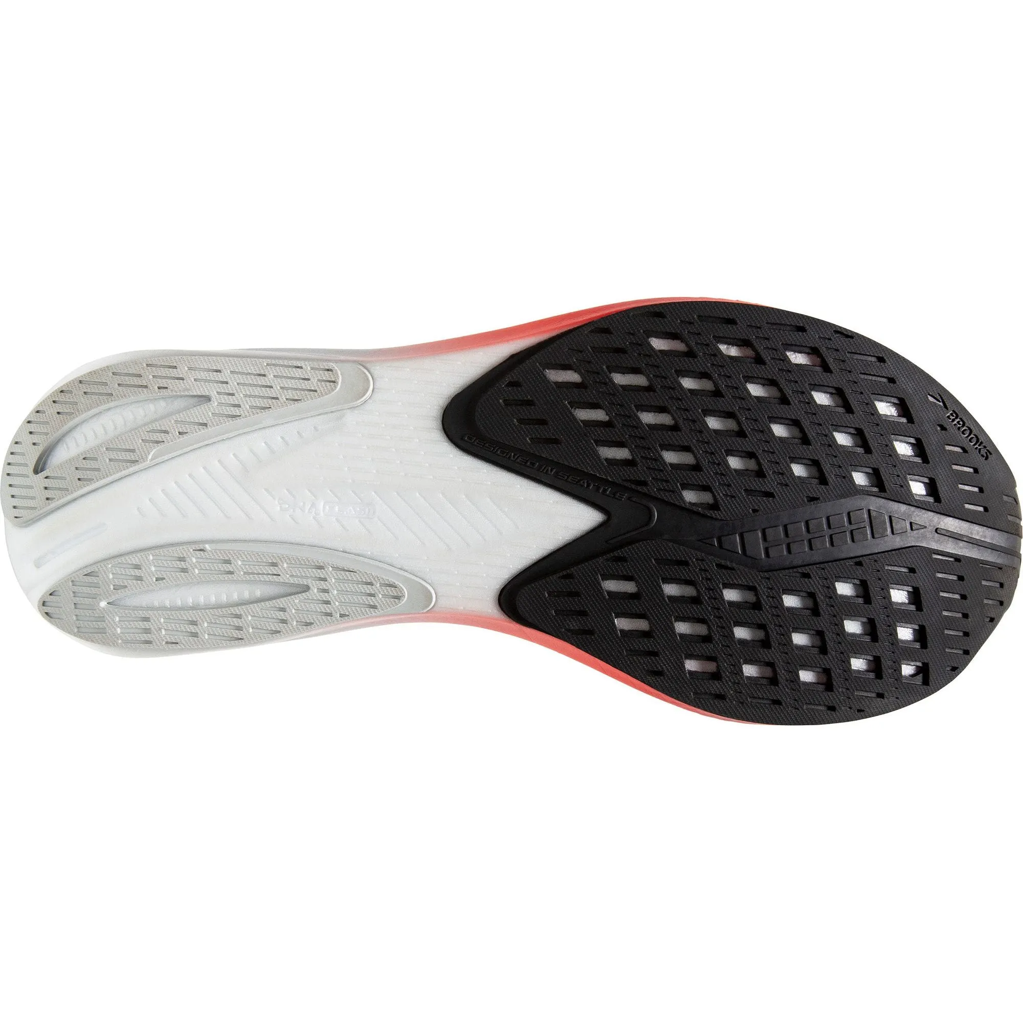 responsive sole shoes treadmill tool Brooks Hyperion Mens Running Shoes - White