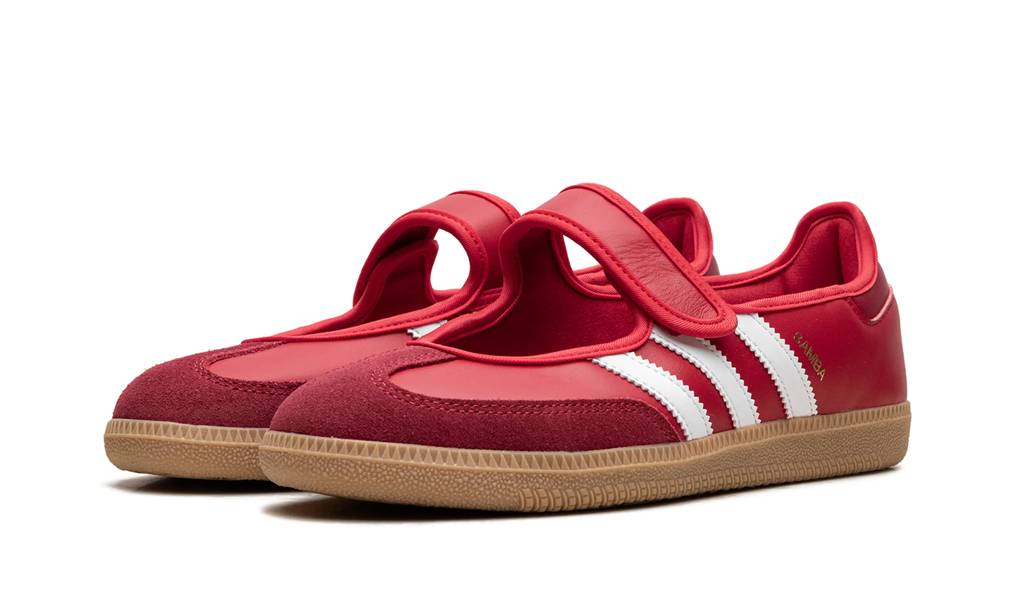 Samba Jane "Scarlet White Gum" Work Friendly Break Pace