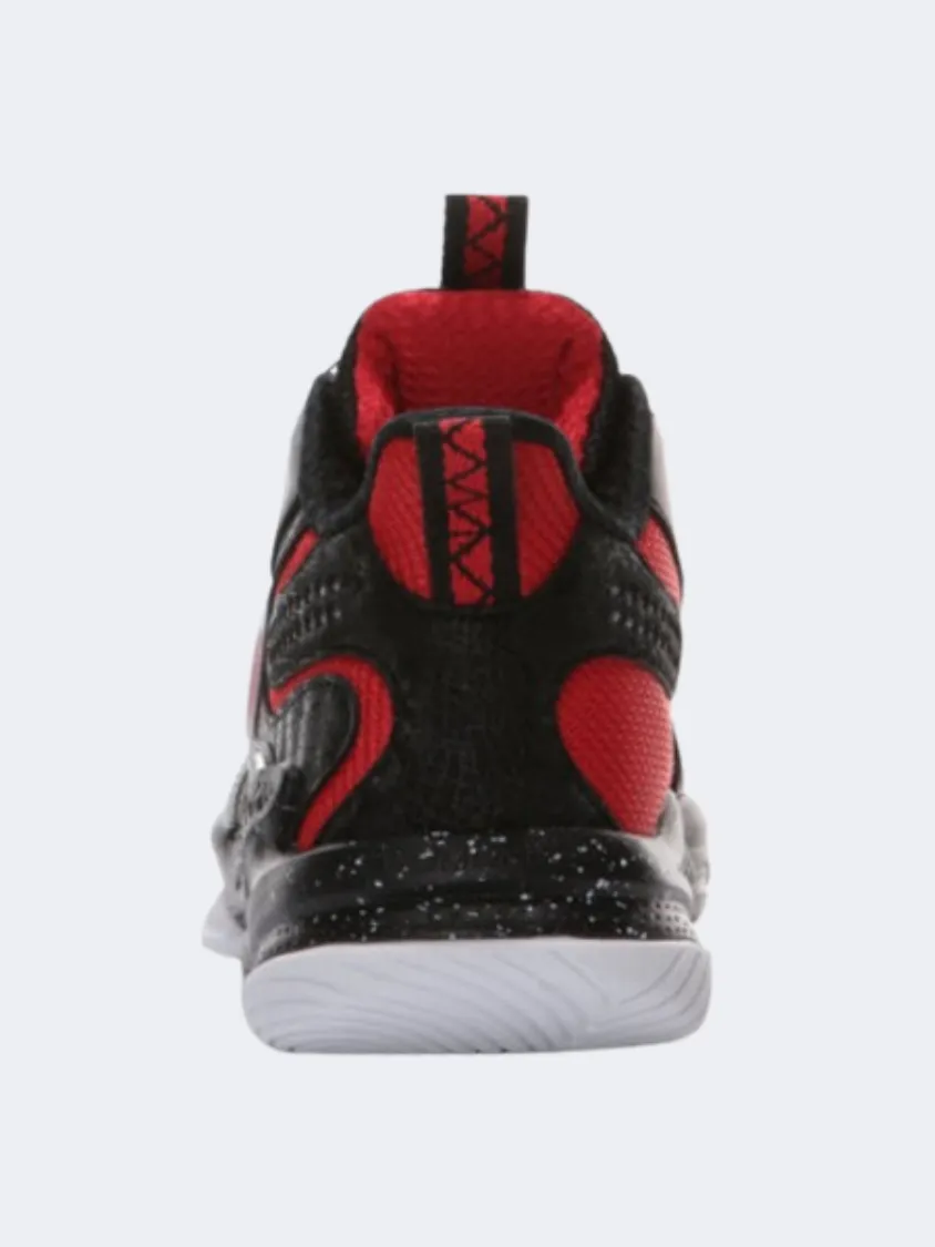Ergonomic Travel Enthusiasts Ventilated Erke Gs Boys Basketball Shoes Black/Red