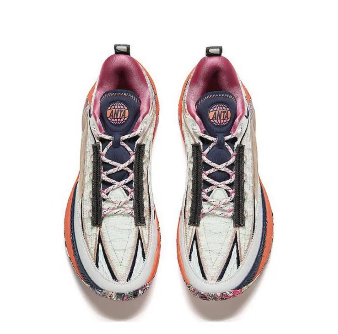 Hyper Elastic Response Heel Support Donte DiVincenzo x Anta Instant ZAP 1 - ESG Orange