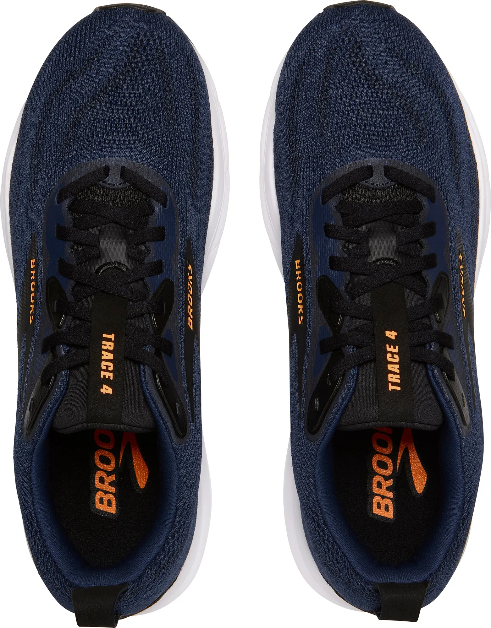 Brooks Trace 4 Mens Running Shoes - Blue Mesh