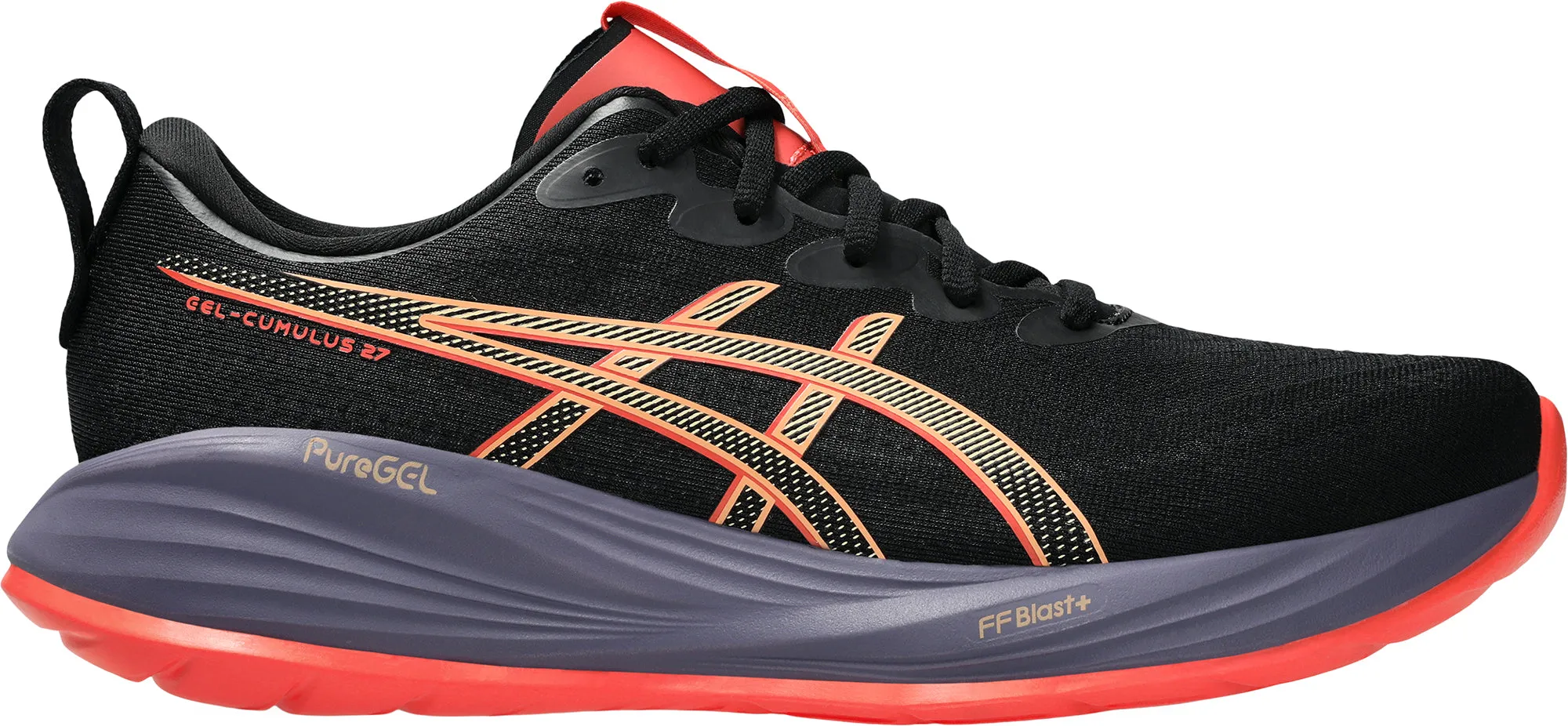 Asics Gel Cumulus 27 Mens Running Shoes - Black psychologically - satisfying Quick Fit