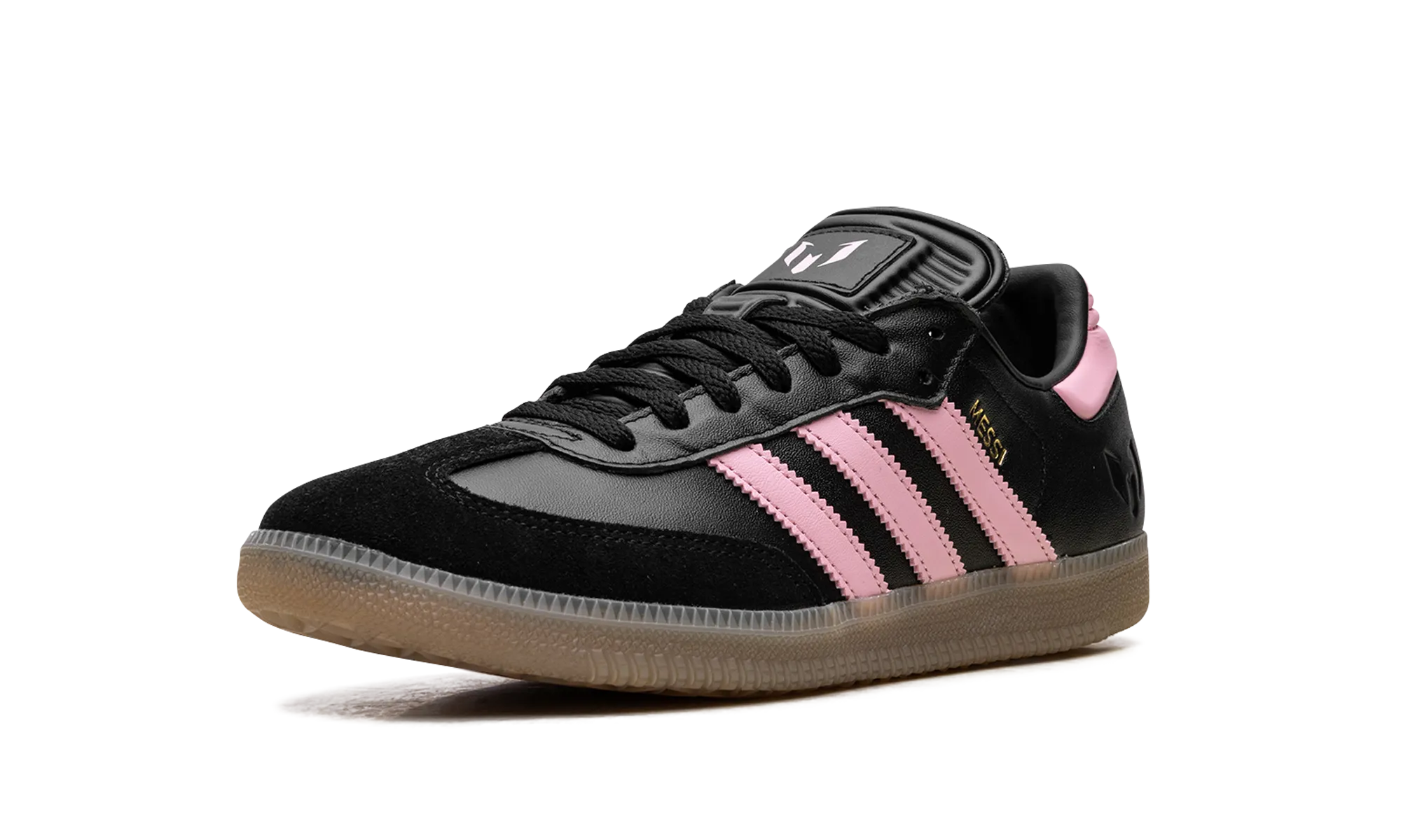 Star Hike Hybrid Look Samba Messi Indoor "Core Black / Gold Metallic / Gum"