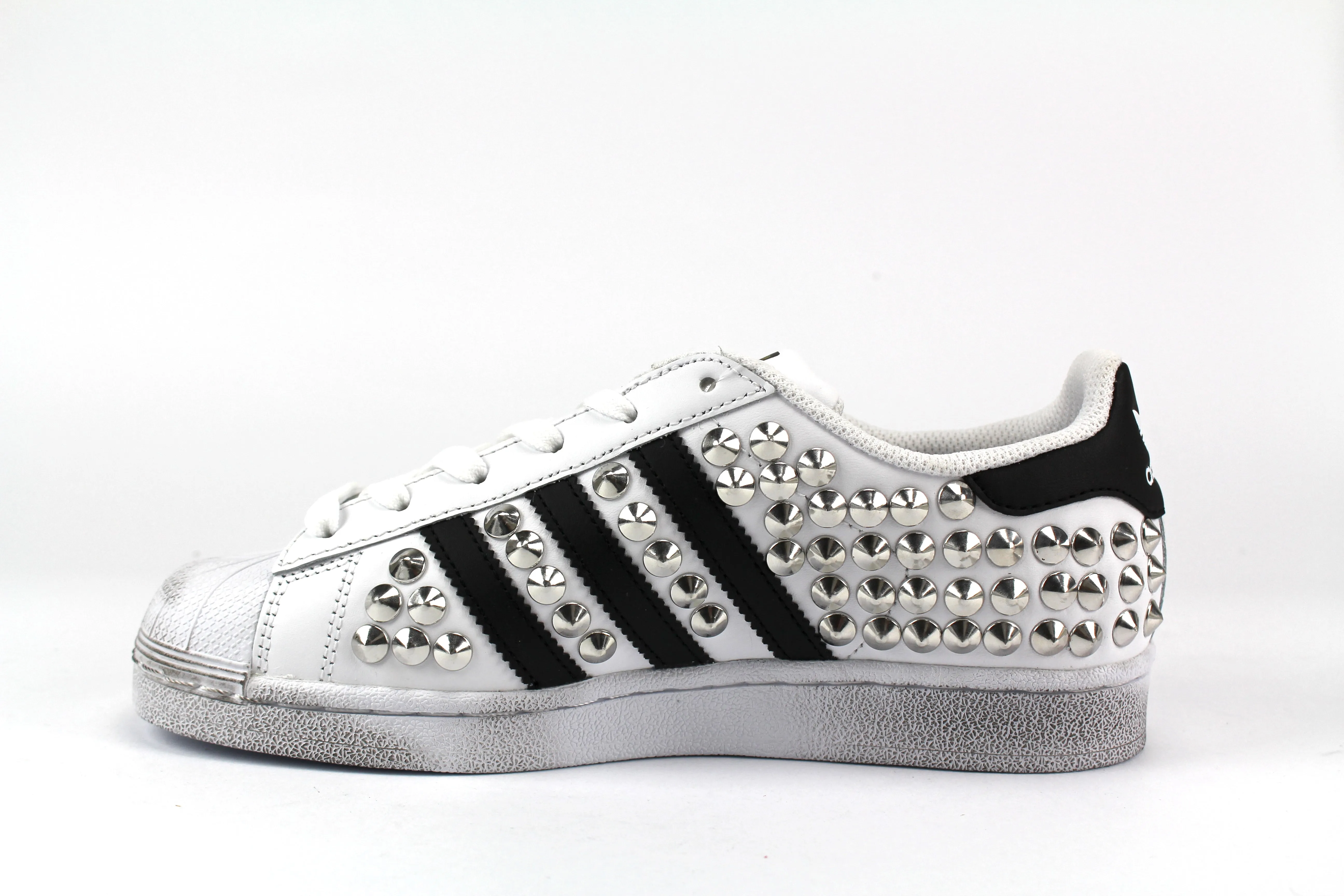 Breathable Perforations Adidas Superstar Total Borchie