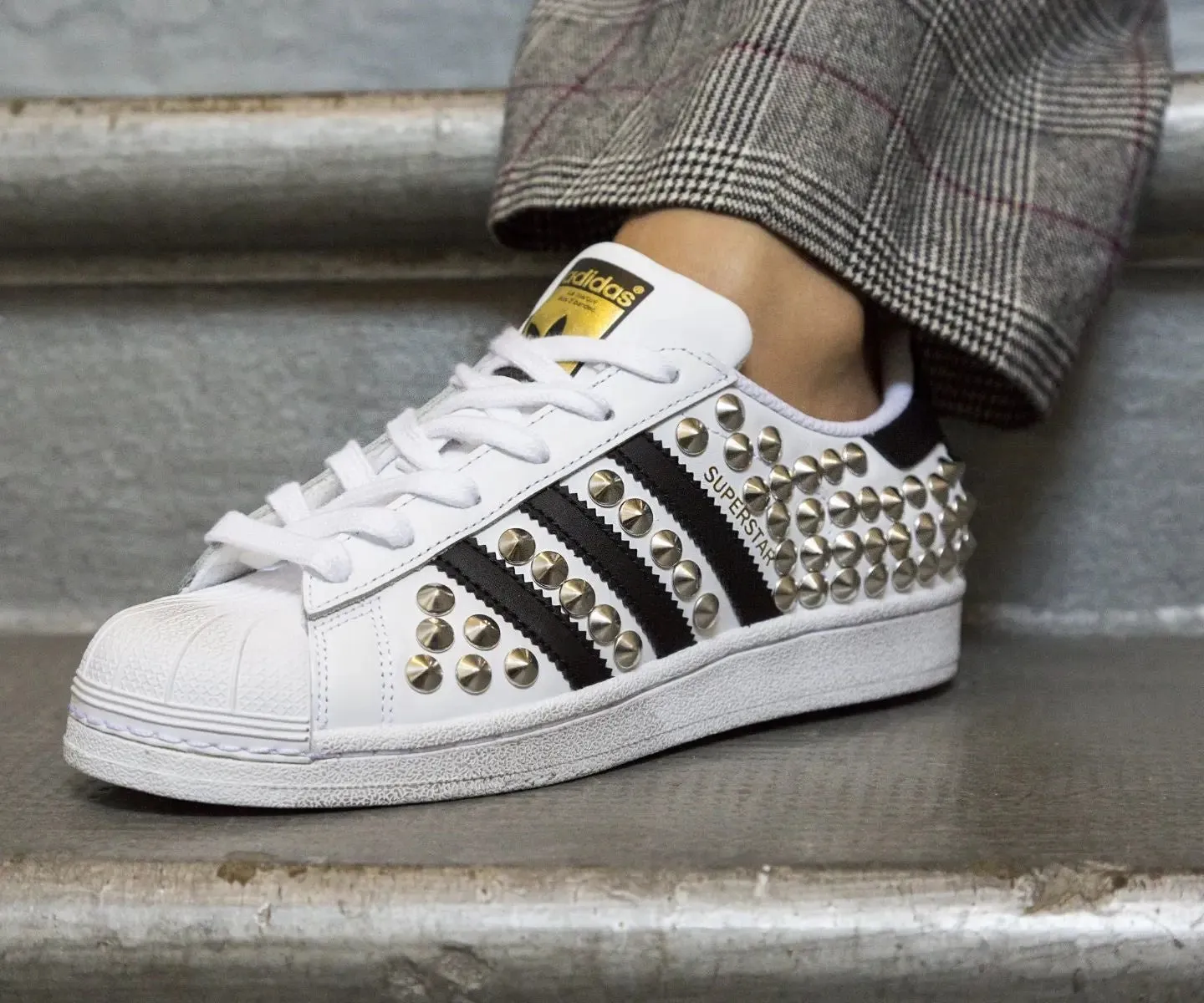 Adidas Superstar Total Borchie Stable Structure Pure Movement