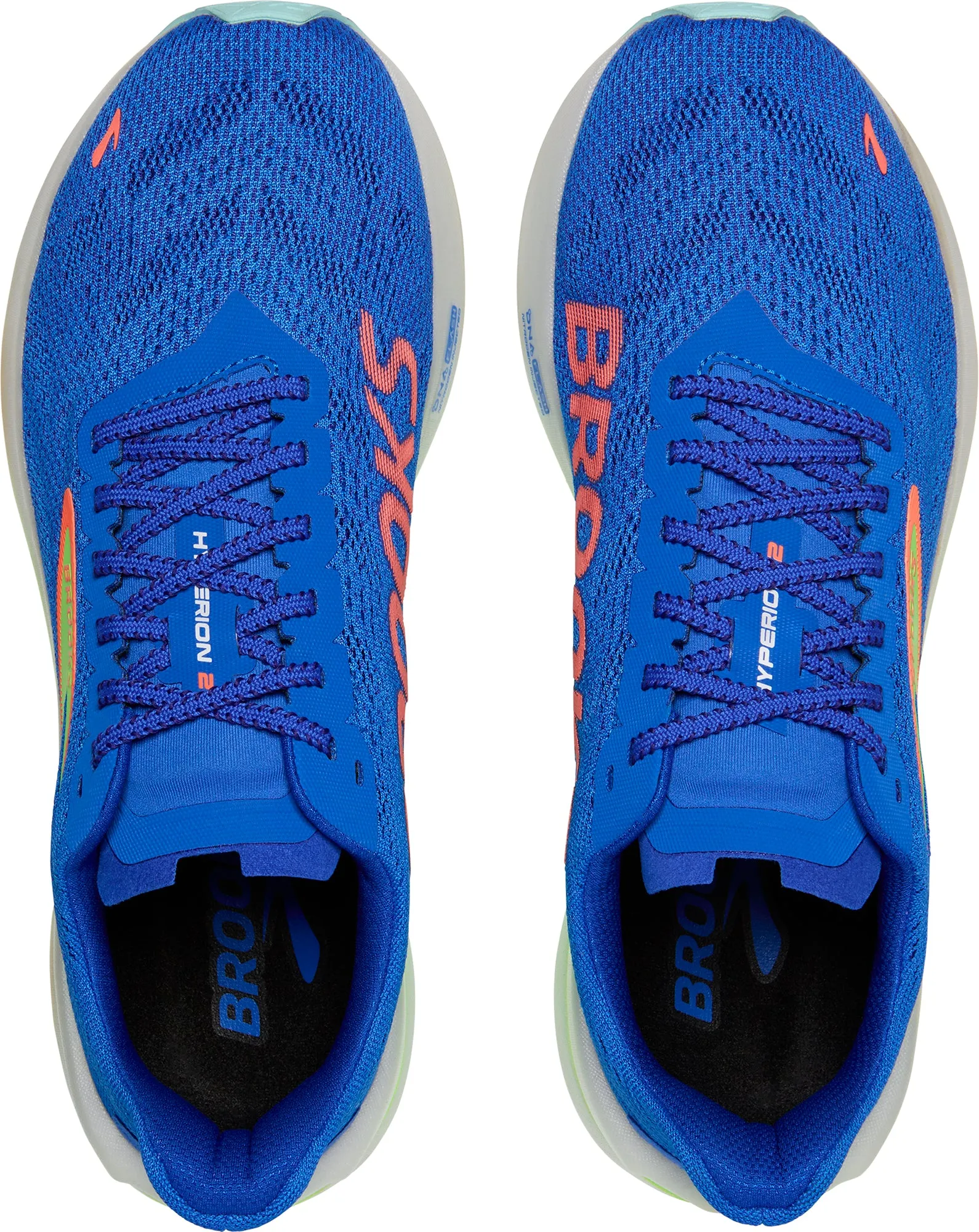 Brooks Hyperion 2 Mens Running Shoes - Blue TPU Stability high - top