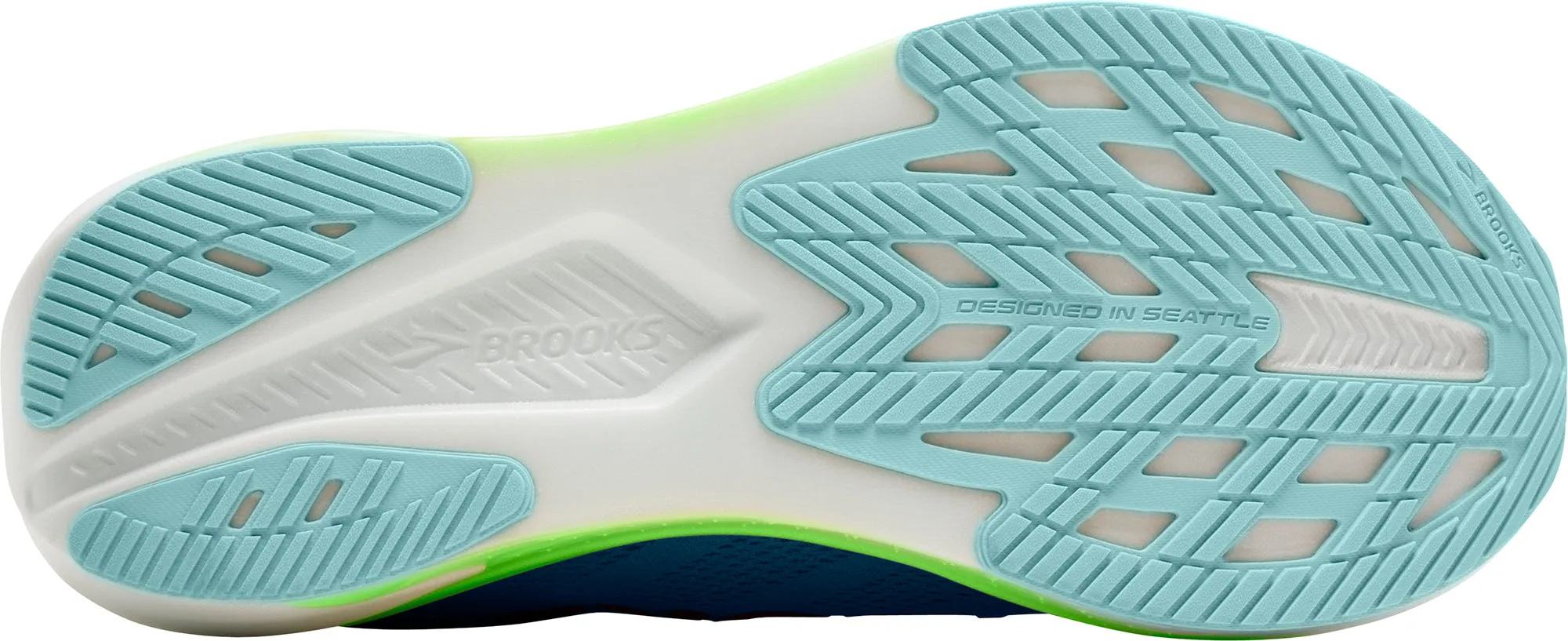 Brooks Hyperion 2 Mens Running Shoes - Blue windy weather Propulsion plate