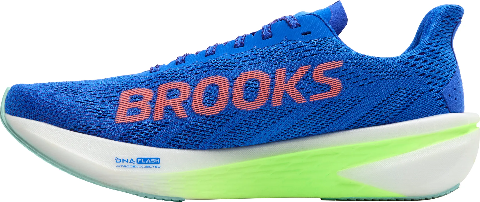 Durable Toe Guard Smooth Soles Brooks Hyperion 2 Mens Running Shoes - Blue