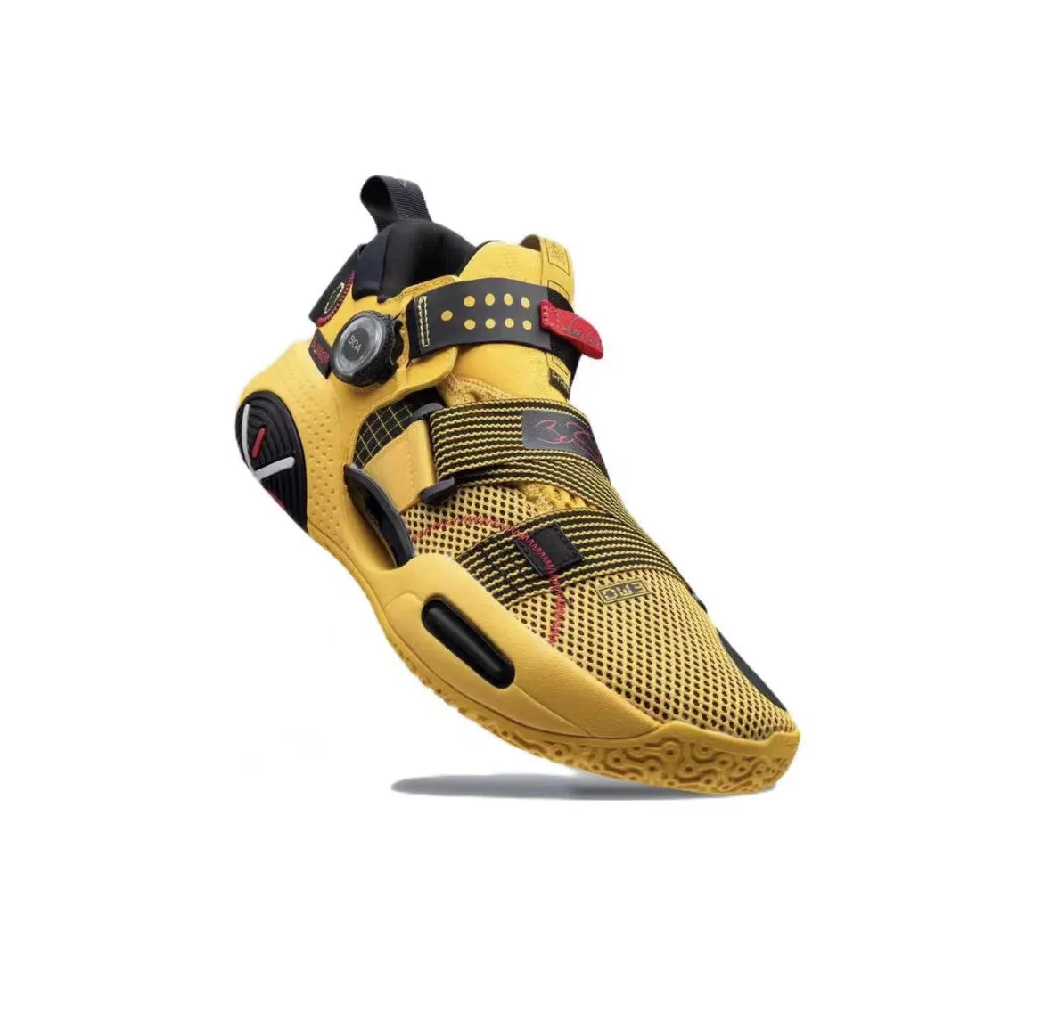 Flexible Traction Outsole Non Marking Rubber Outsole Li Ning Wade All City 9 V2 - Bruce Lee