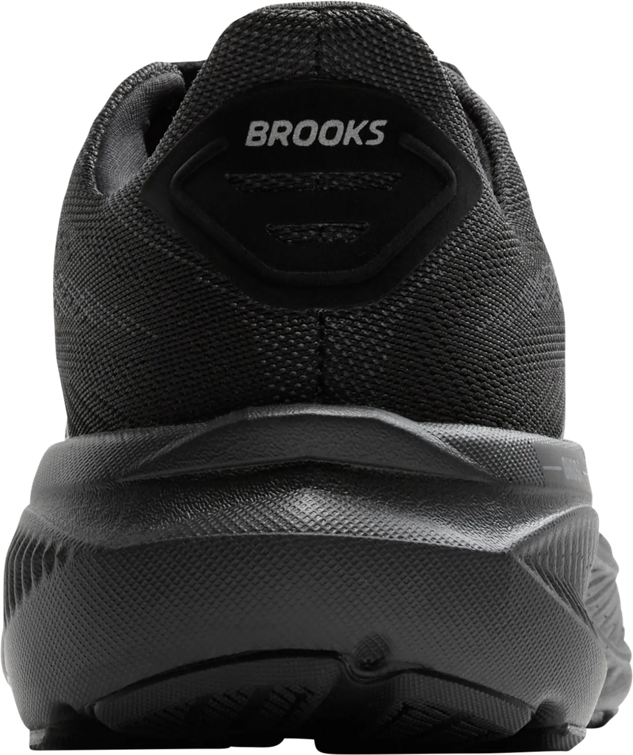 Brooks Ghost 17 WIDE FIT (2E) Mens Running Shoes - Black EVA sole shoes foam - cushioned shoes