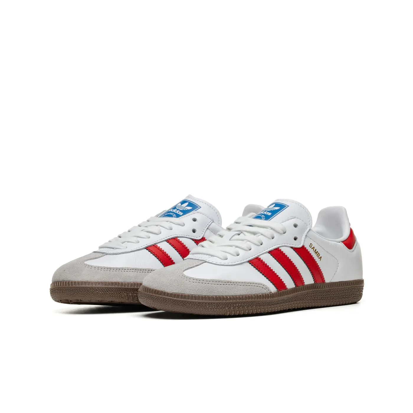 Adidas Originals Samba OG Cloud White/Better Scarlet/Supplie Urban Travel Relaxed Motion