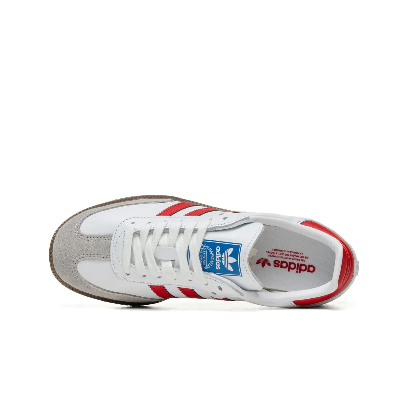 Flexible Ground Contact Comfort Padding Adidas Originals Samba OG Cloud White/Better Scarlet/Supplie
