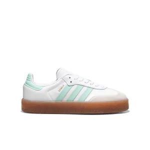 Adidas Originals Sambae J Ftwr White/Clear Mint/Gold Met Turn Step Day Glow
