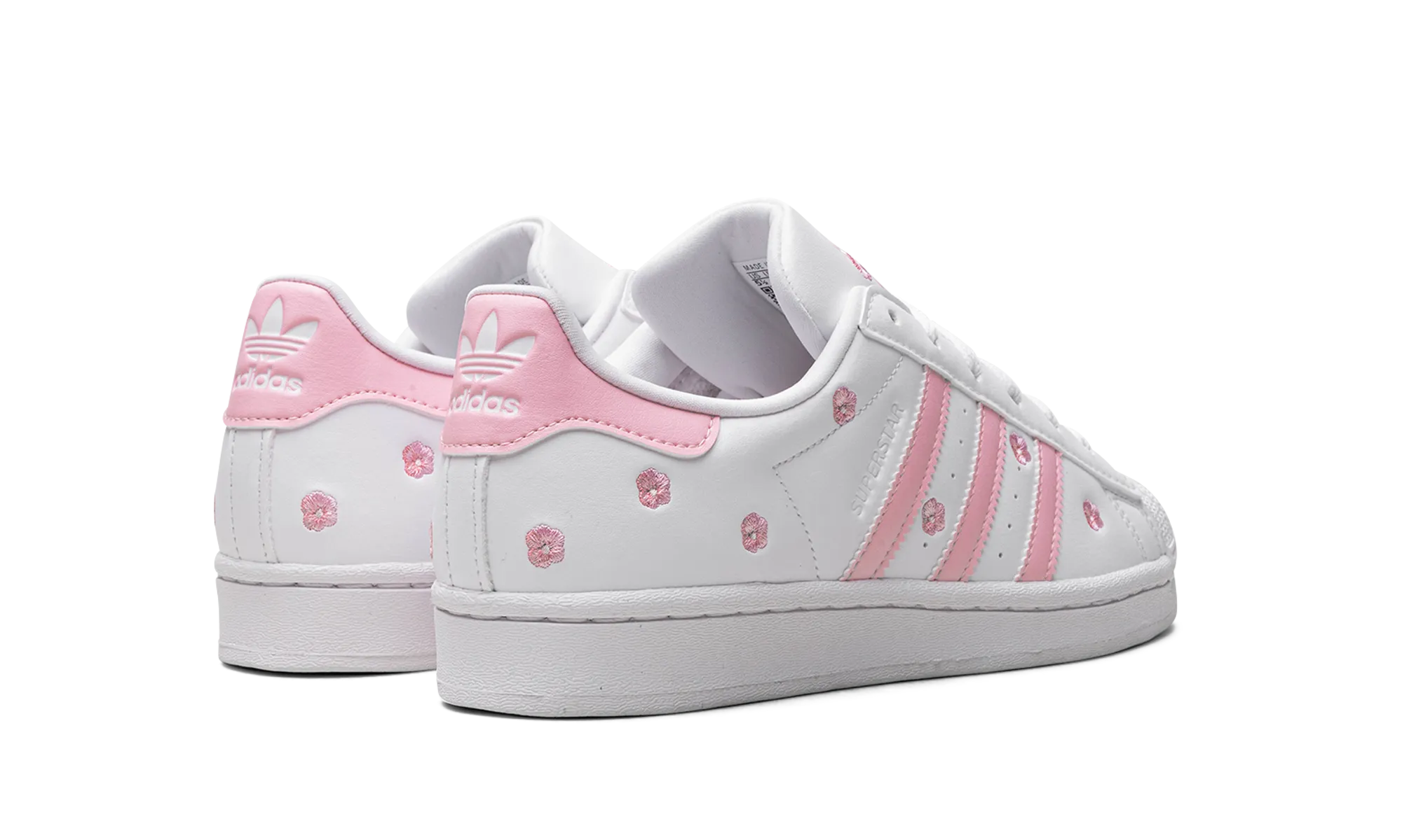 Superstar GS "Cloud White Clear Pink" Soft Flex Midsole