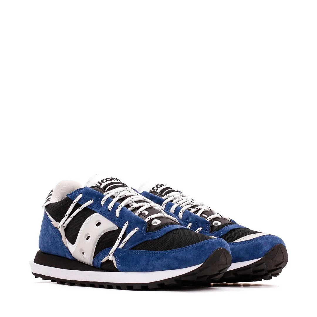 improved performance tropical - themed running shoes Saucony Men Jazz DST Navy White S70528-12