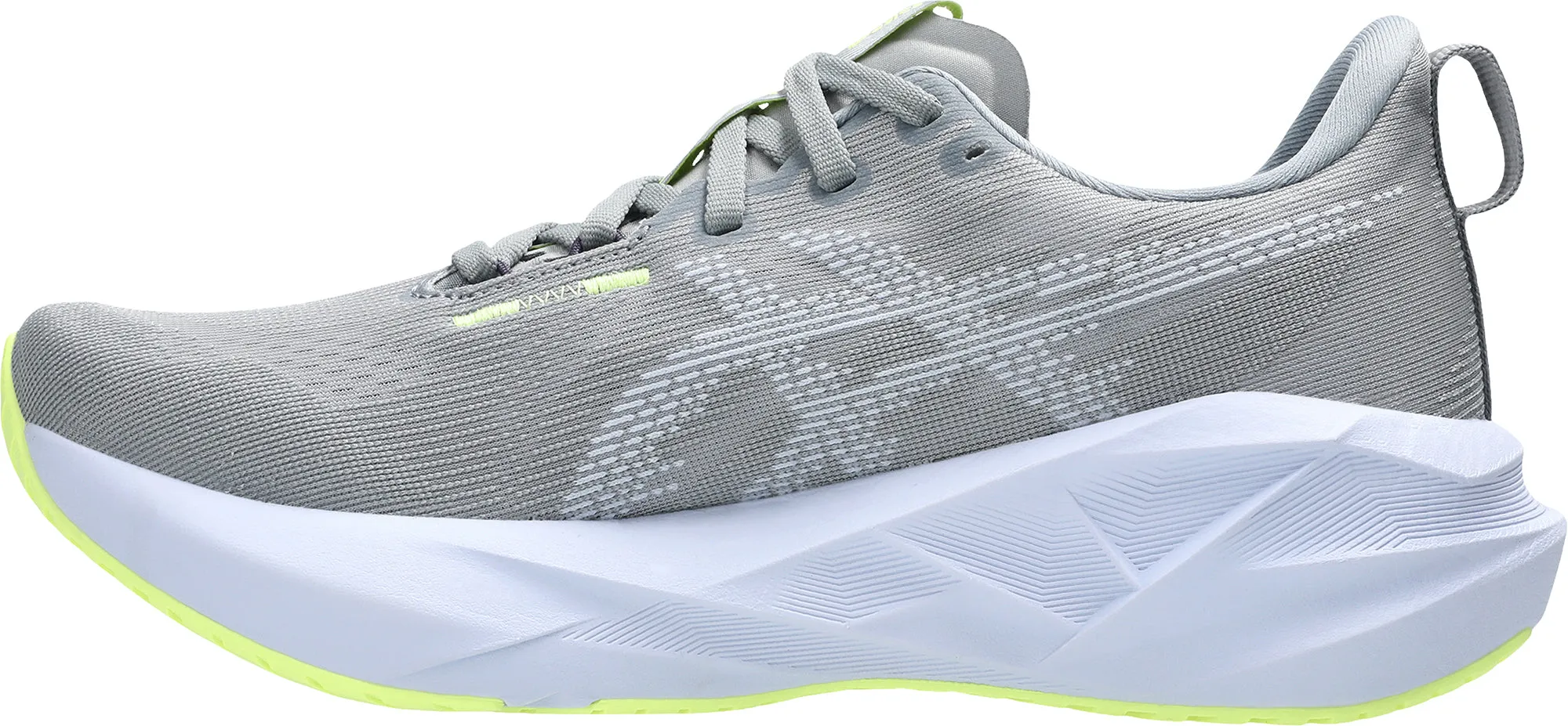 durable nylon shoes Sustainable Lining Asics NovaBlast 5 Womens Running Shoes - Grey