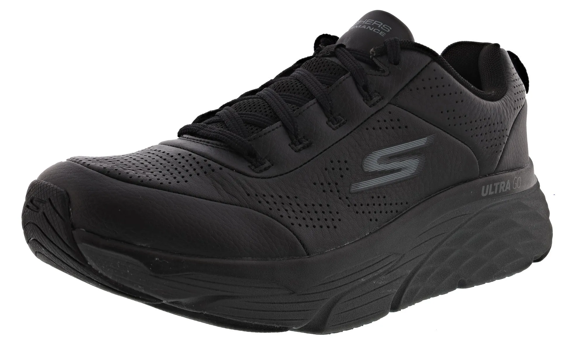 Court Grip Skechers Men's Max Cushioning Elite Lucid Running Shoes