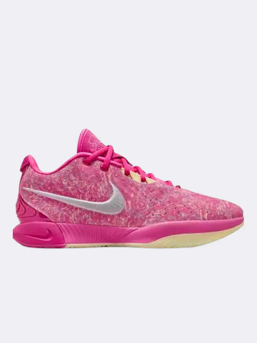 Nike Lebron Xxi Men Basketball Shoes Multicolor/Silver Slip Resistant Modern Commuters