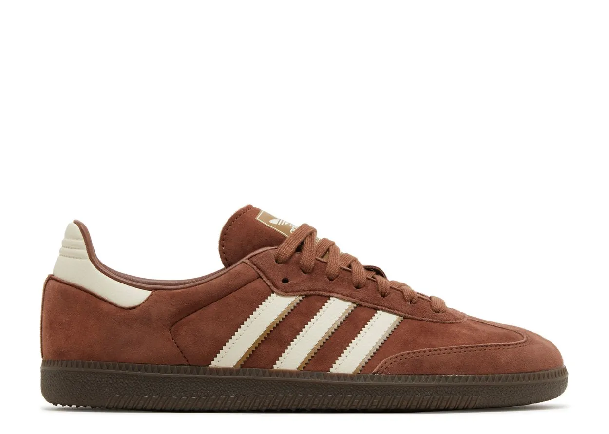 Adidas Samba OG Luxe Preloved Brown Indoor Friendly elegant design