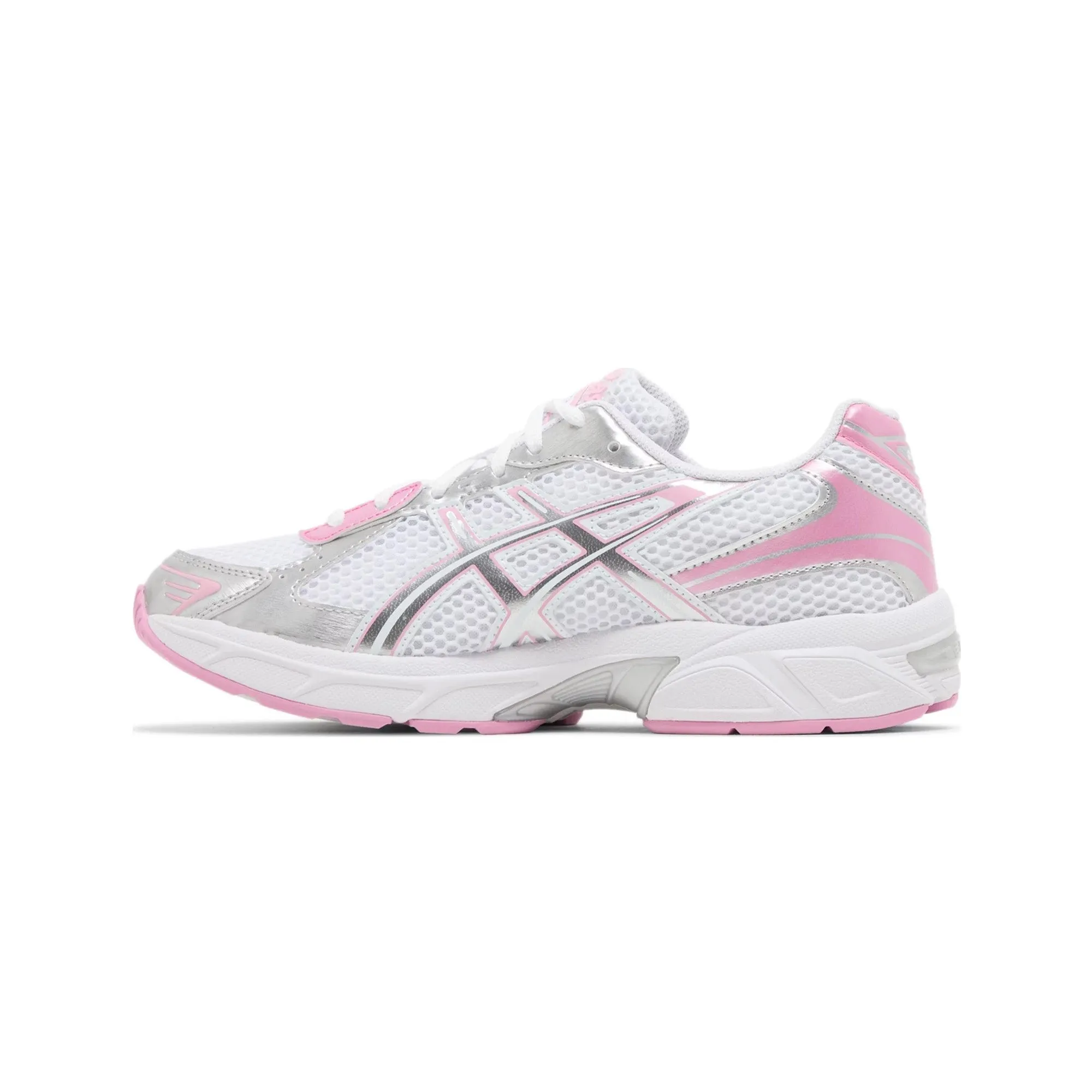 Structured Heel Cradle metal - finish - design shoes ASICS Gel-1130 'White Pure Silver Pink' Women's (2024)