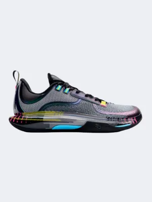 Anta Gh5 Men Basketball Shoes Black/Blue Office Cool